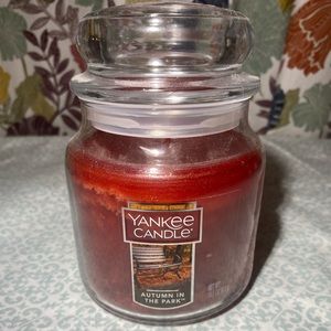 Hard to find, New and Never lit 14.5oz Yankee Candle Autumn in the Park